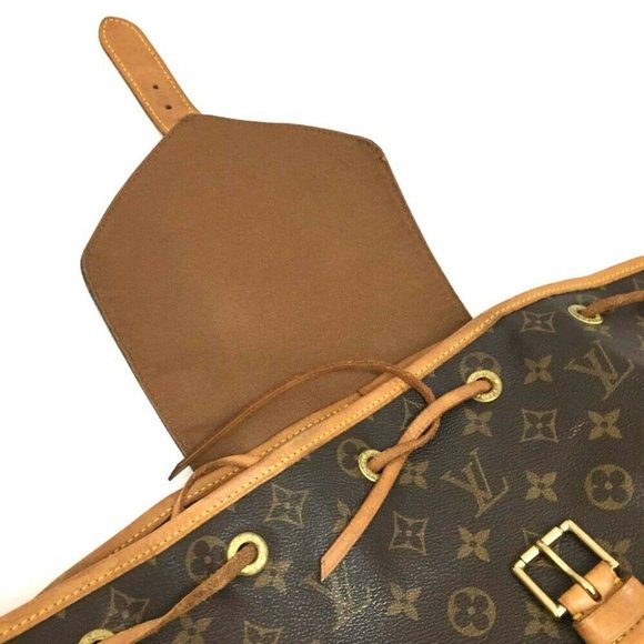 Auth Louis Vuitton Monogram Montsouris GM Backpack - Picture 12 of 12